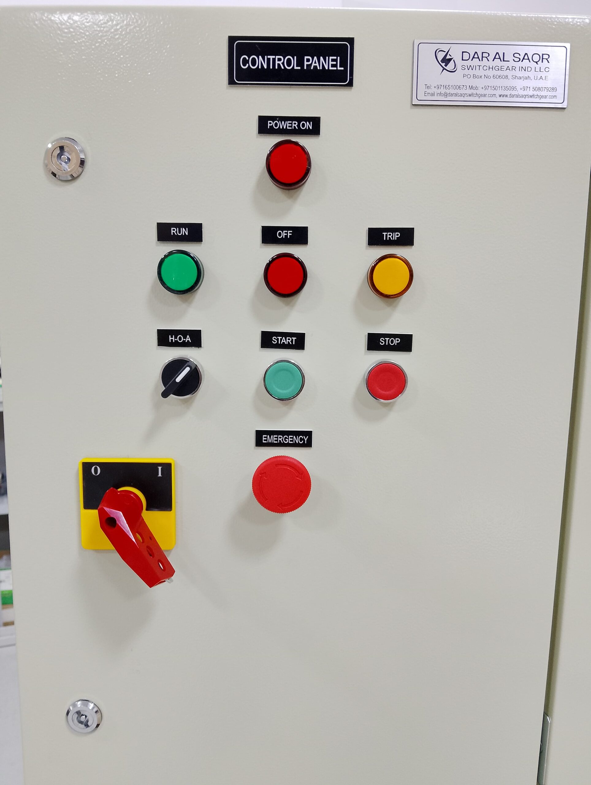 CONTROL PANEL